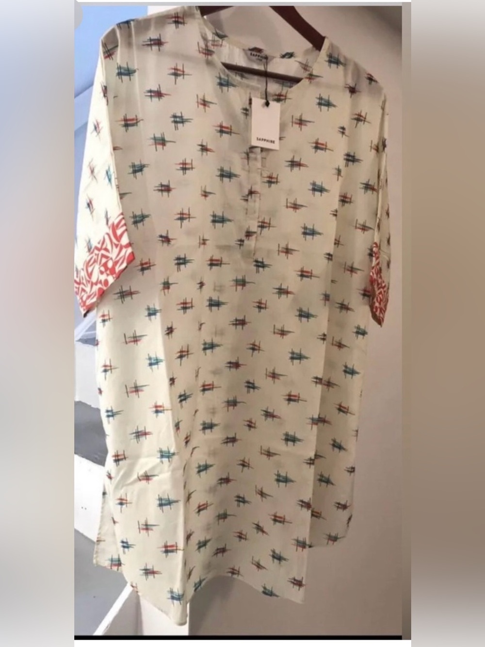 Printed Baggy shirt.